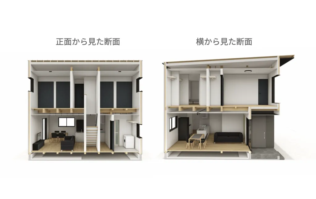 BIMによる断面図