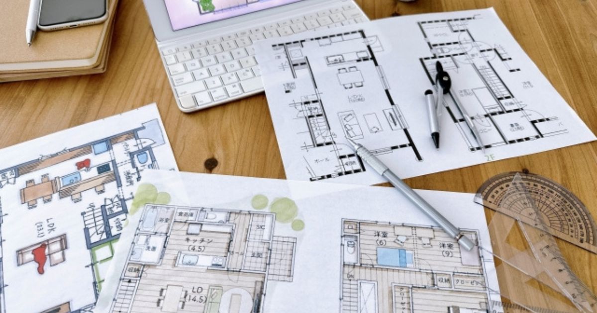住宅間取り図の比較